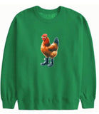 Chickens 5 designs , adults sweatshirt