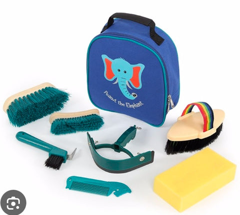 Unisex kids shires Grooming set/ kit