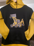 Digger  / Excavator  Children’s Contrast Hoodie