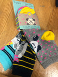 Girls Dog Design 3 pair set Socks