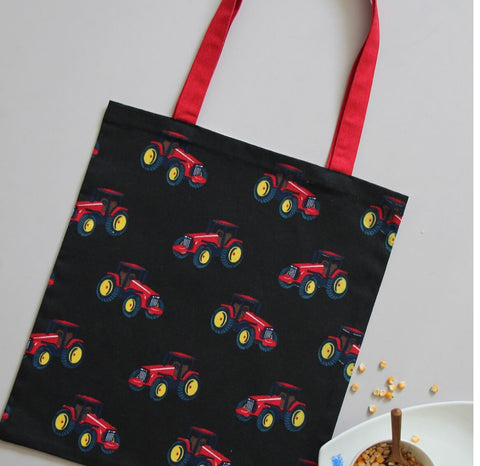 Tractor tote shopping Bag